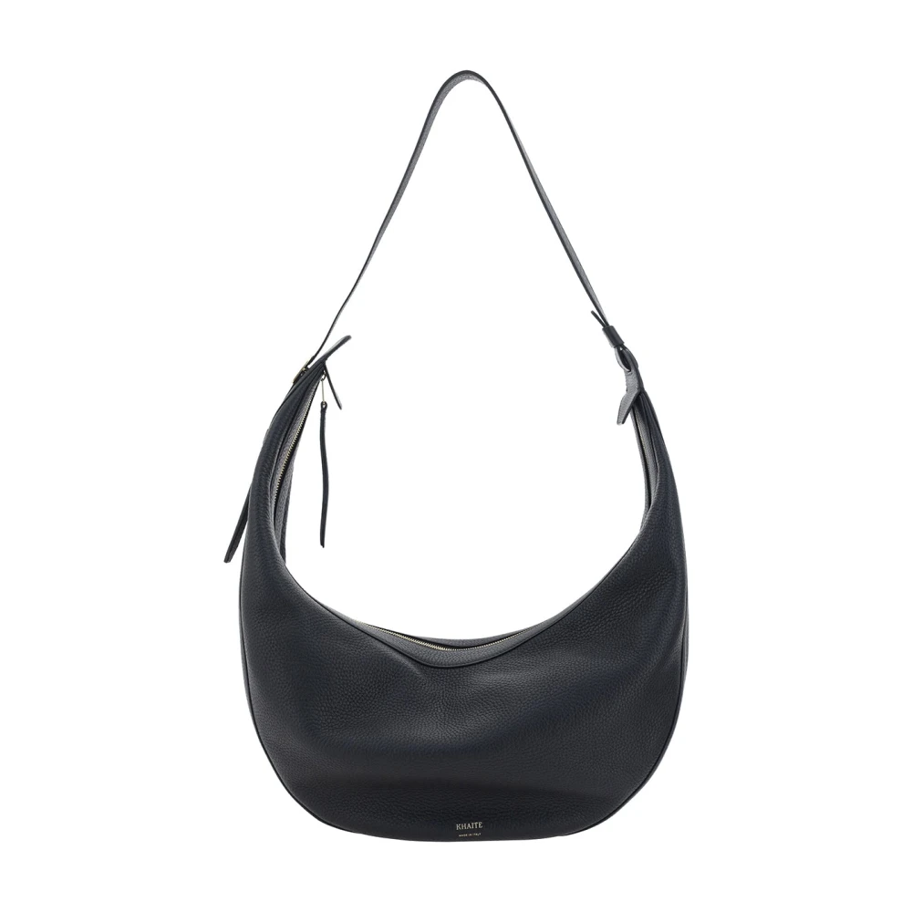 Khaite Augustina Hobo Leren Tas Black Dames
