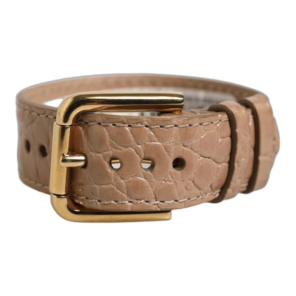 Dolce & Gabbana Brown Bracelets, Female, One Size, Bracelet Belt