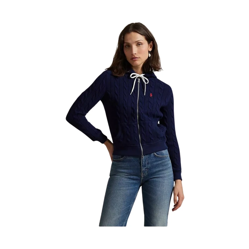 Polo Ralph Lauren Donna Blu Felpe, Xl, New,