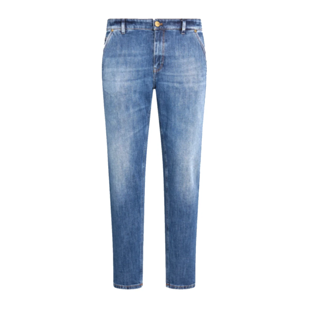 PT Torino Denim Loose Indie Jeans in blauw Blue Heren