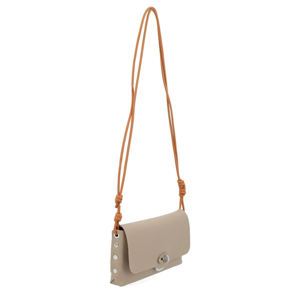 Zanellato Grijze Creta Dagelijkse Lettera Tas Beige Dames