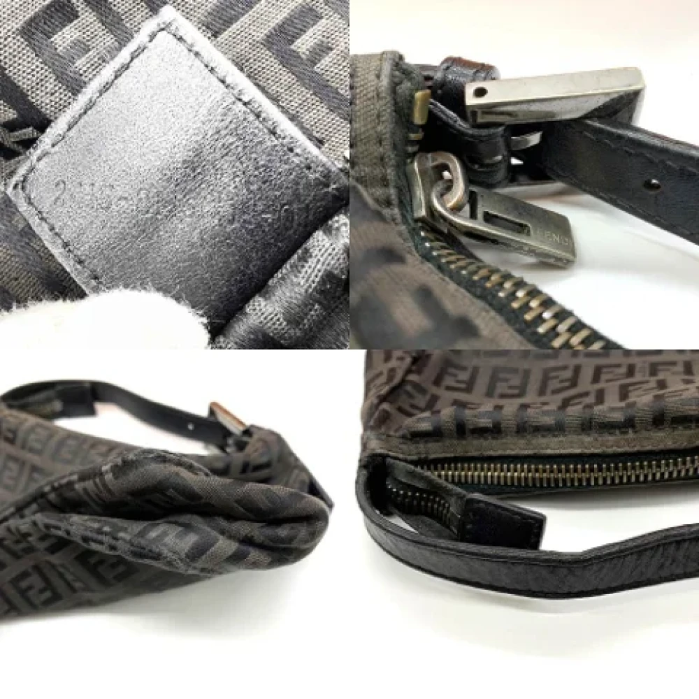 Fendi Vintage Pre-owned Leather fendi-bags Brown Dames