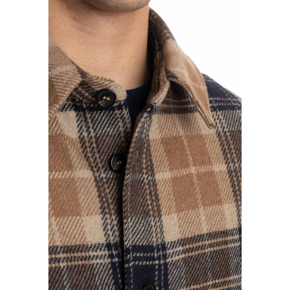 A.p.c. Italiaanse Stijl Knoopshirt Beige Heren