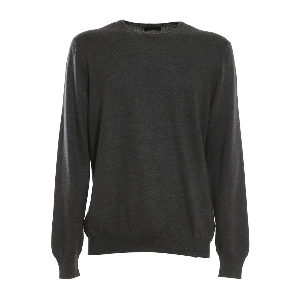 Fay Ronde Hals Shirt Gray Heren