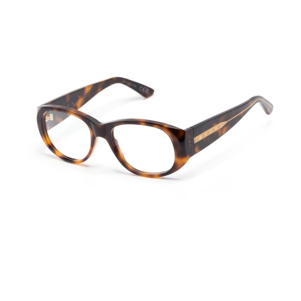 Marni Bruin Havana Optisch Montuur Brown Dames