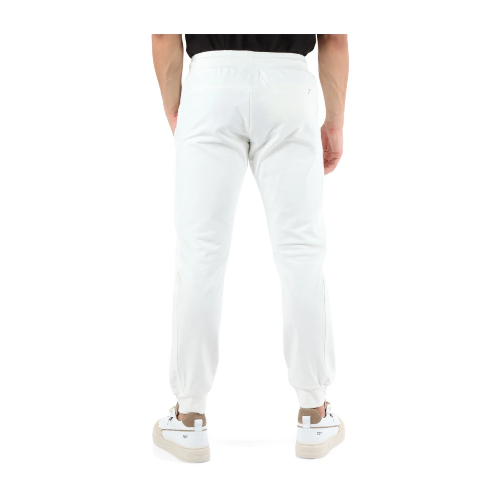 Antony Morato Sportieve katoenen broek met logoborduursel White Heren