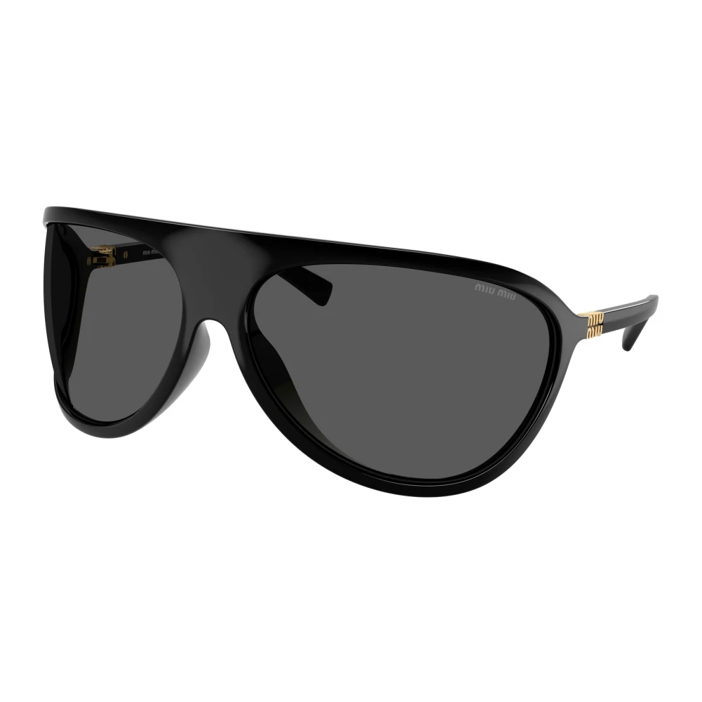 Miu Miu Black Stylish Sunglasses - Female - Sunglasses - One Size - Accessories