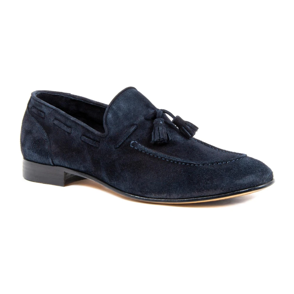 Dee Ocleppo Blå Mocka Loafers Blue, Herr