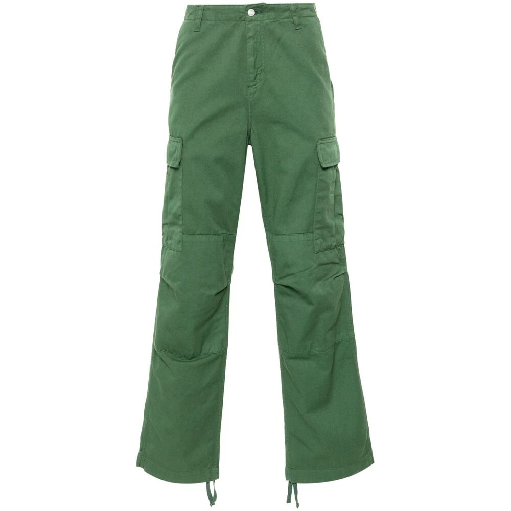 Carhartt WIP Groene Cargo Broek met Aantrekkoord Zoom Green Heren