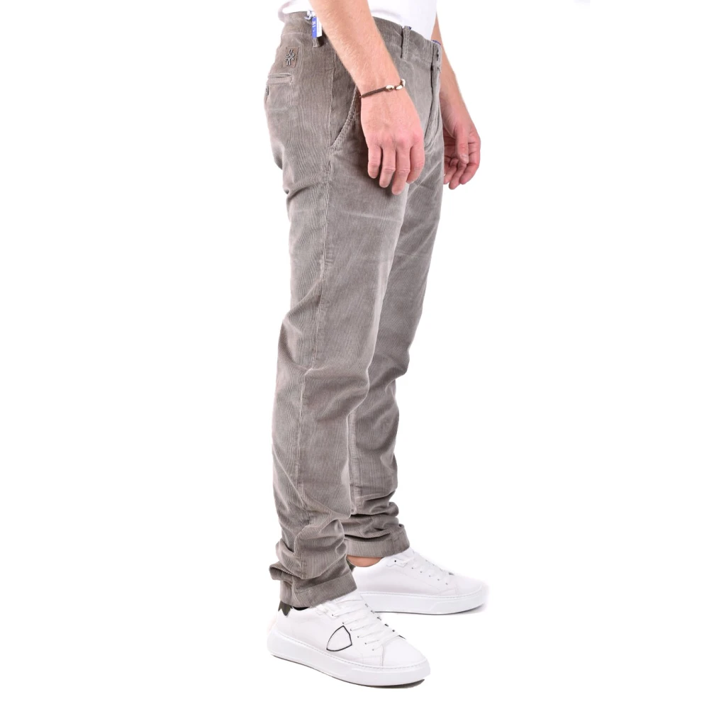 Dondup Trousers Gray Heren