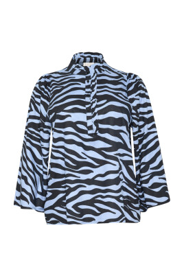 blue-black-graphic-blouse