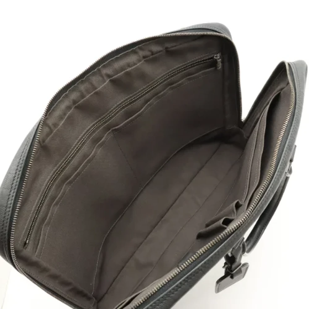 Louis Vuitton Vintage Pre-owned Leather louis-vuitton-bags Black Dames