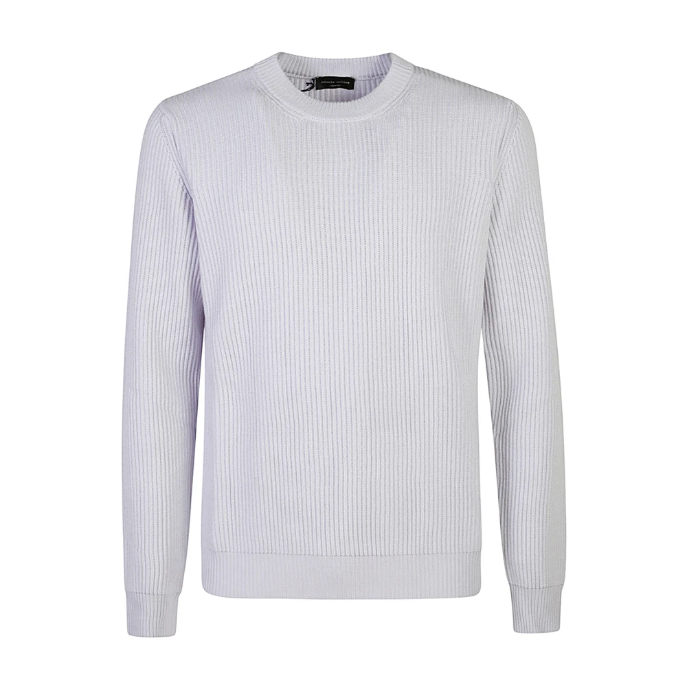 Roberto Collina Grijze Sweaters voor Mannen Gray Heren
