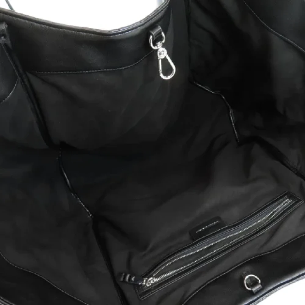 Armani Pre-owned Leather totes Black Dames