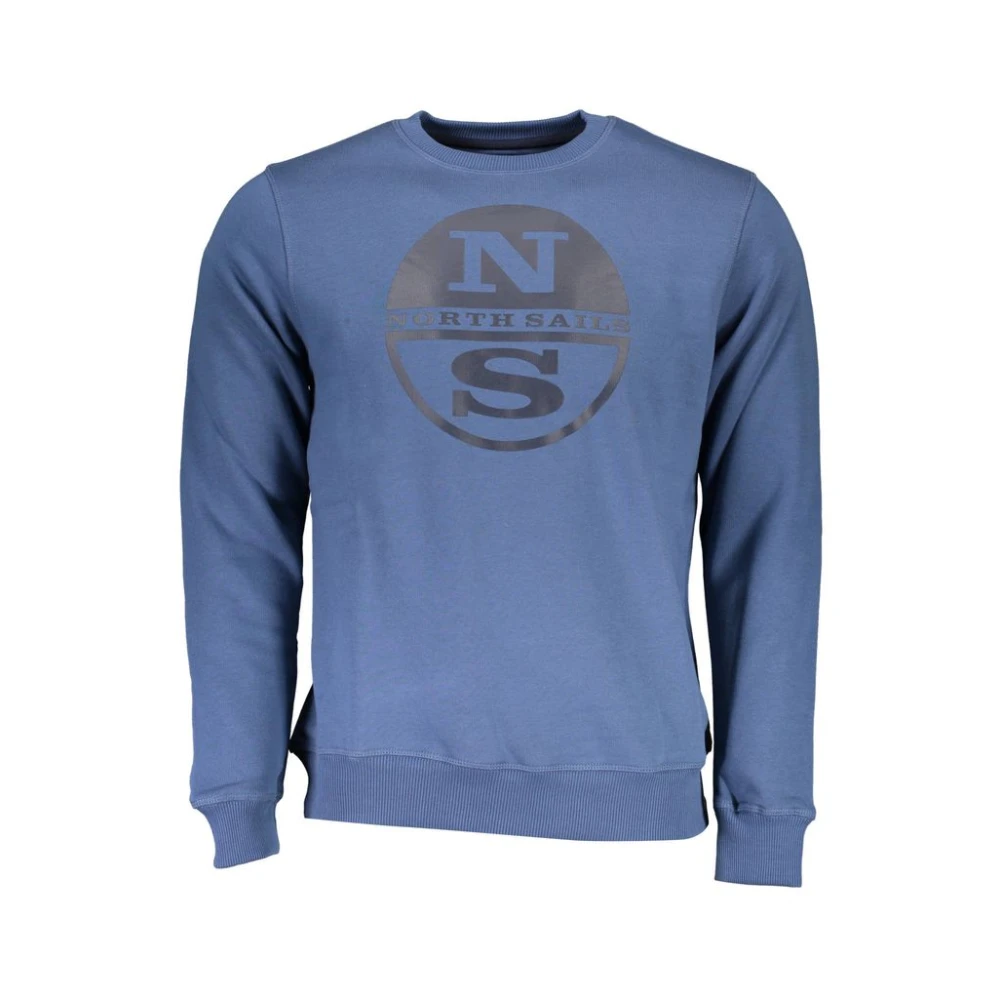 North Sails Men's Blue Sweatshirts, 2XL, Cotton Jumper