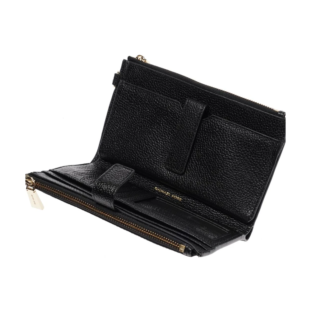 Michael Kors Logo Portemonnee Black Dames