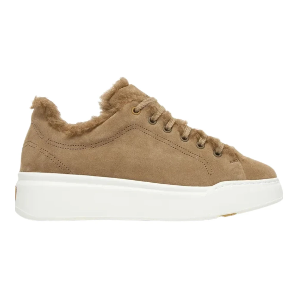 Max Mara TMaxi Platform Sneakers Dames Schoenen Bruin
