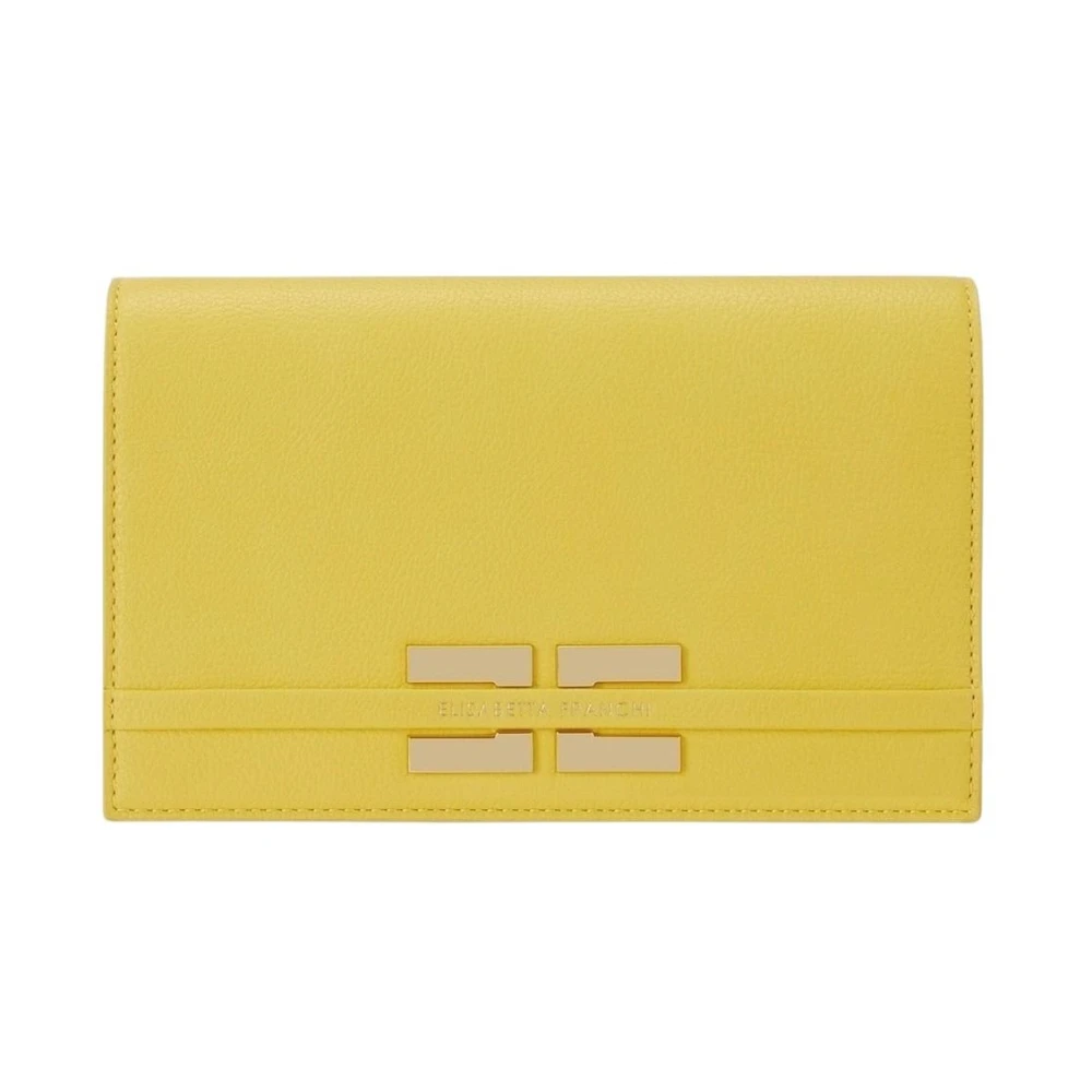 Elisabetta Franchi Women's Yellow Pochette - Cross Body Bags - One Size - Bags