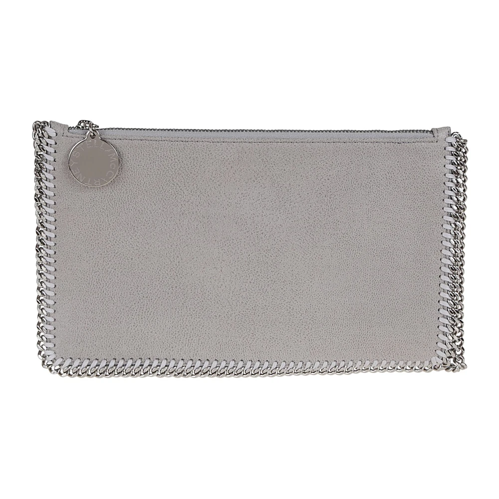 Grå Clutch Veske Elegant Chic Stil