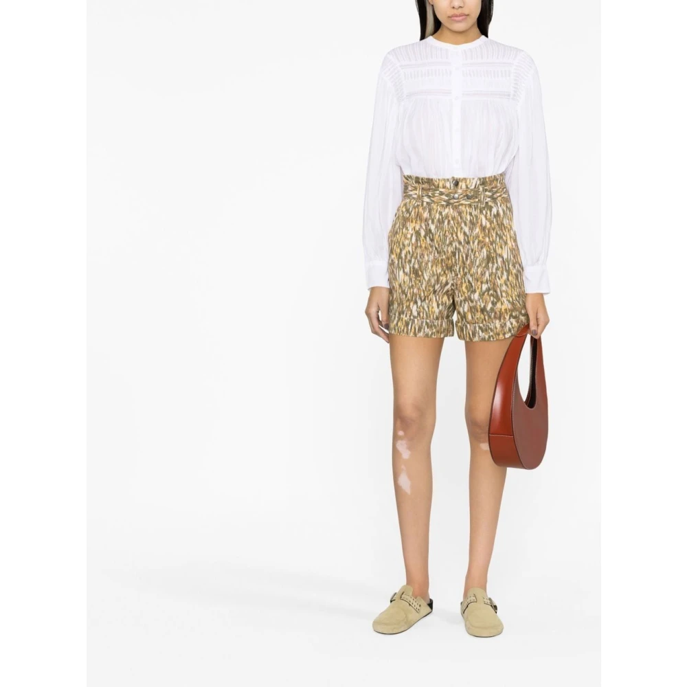 Isabel marant Witte kanten detail shirt White Dames