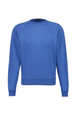 Denimblå Crew Neck Sweatshirt