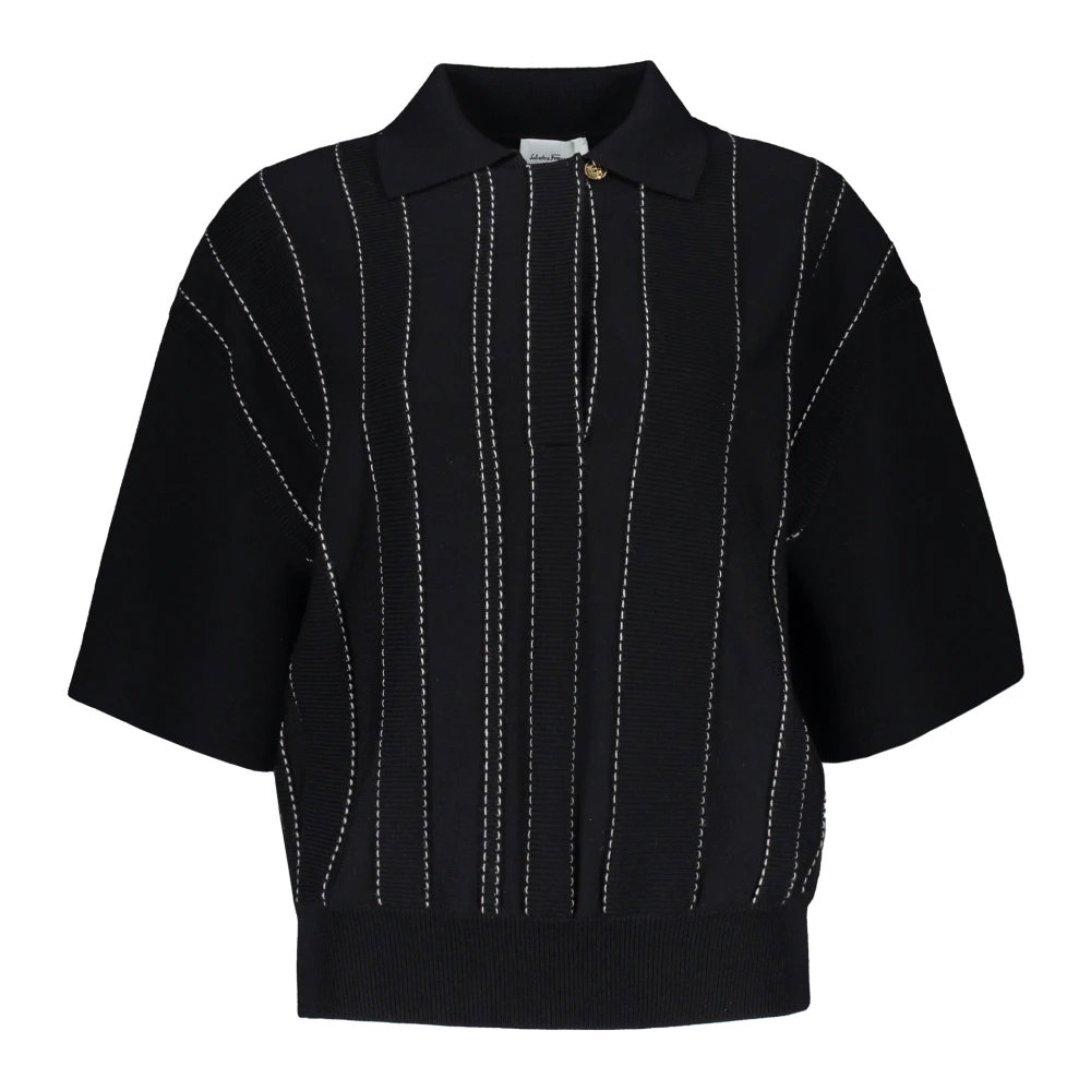 Tops > Polo Shirts - - Salvatore Ferragamo - Modalova