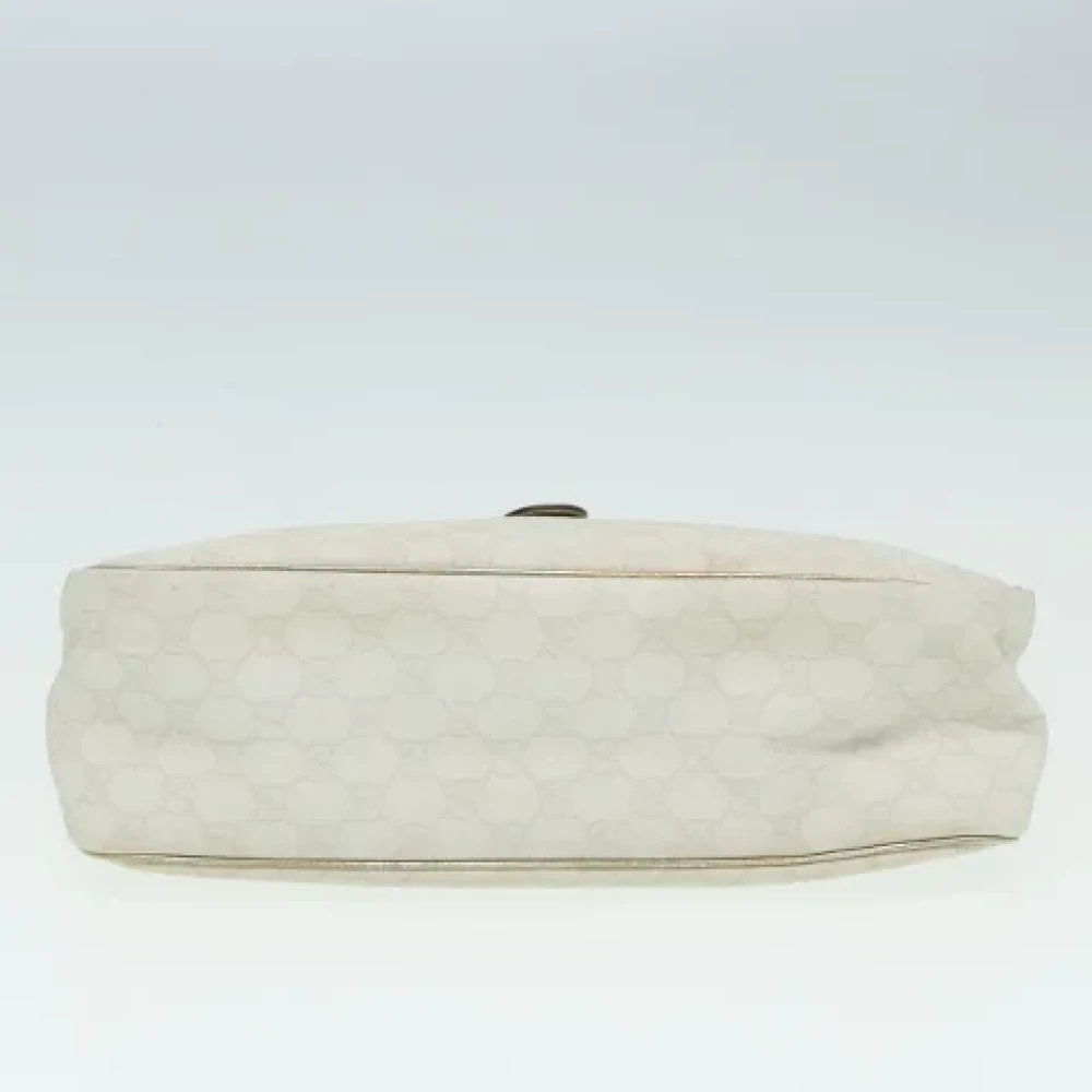 Gucci Vintage Pre-owned Canvas gucci-bags White Dames