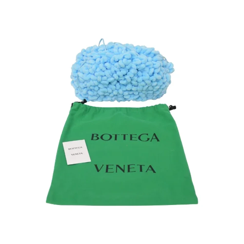 Bottega Veneta Vintage Pre-owned Plastic pouches Blue Dames
