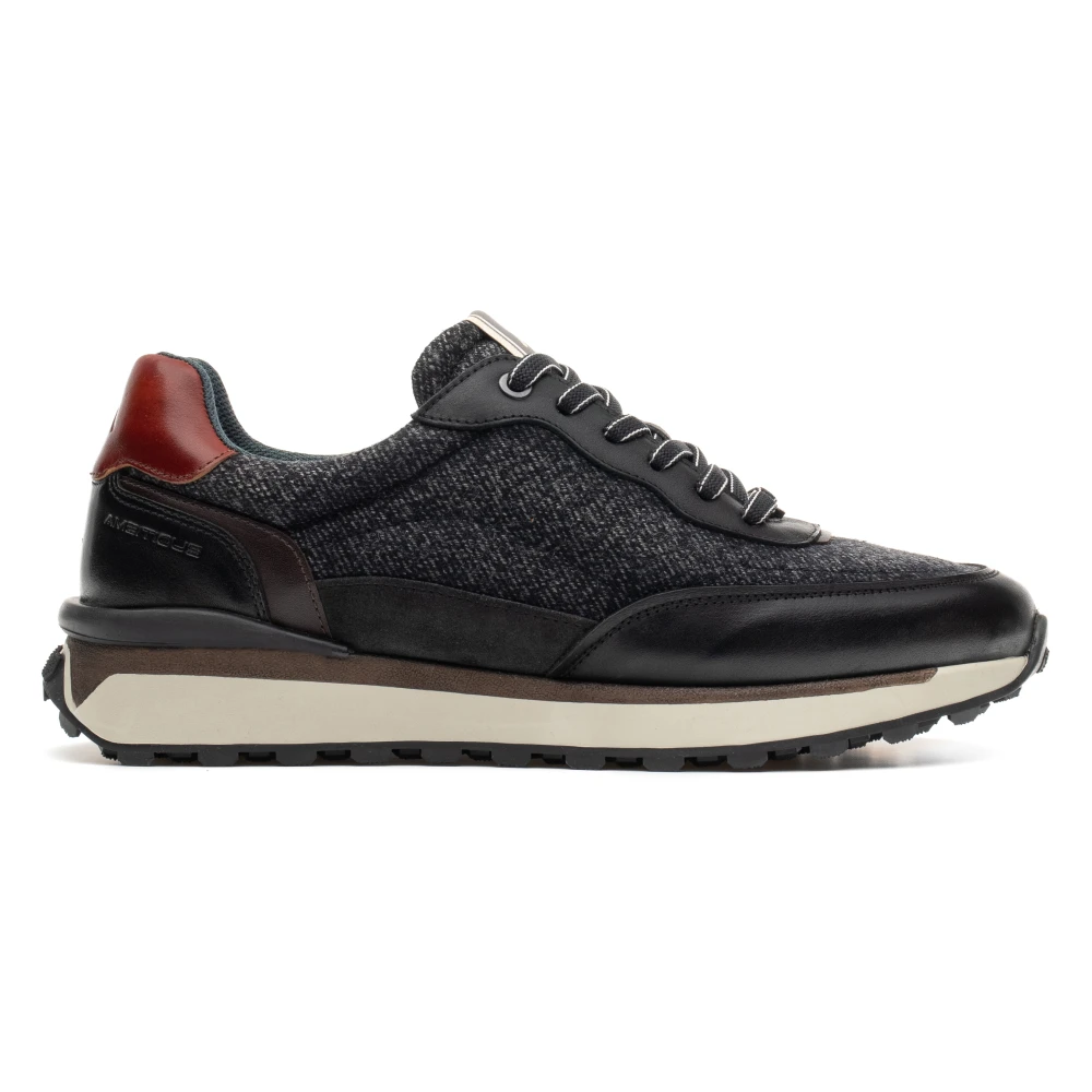 Ambitious Riviera Casual Sneaker Heren Schoenen Zwart