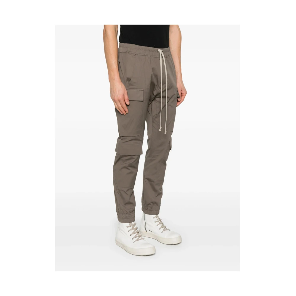 Rick Owens Lichtbruine Trekkoord Elastische Taille Shorts Brown Heren