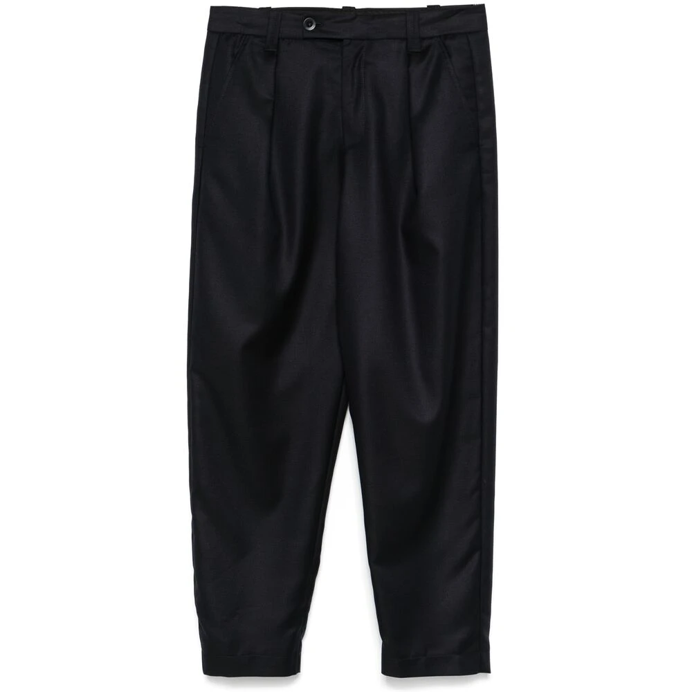 A.p.c. Navy Blauwe Chino Stijl Broek Blue Heren