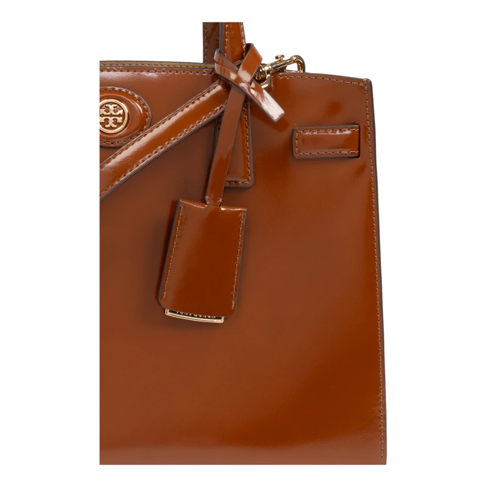 TORY BURCH Handtas Robinson Klein Brown Dames