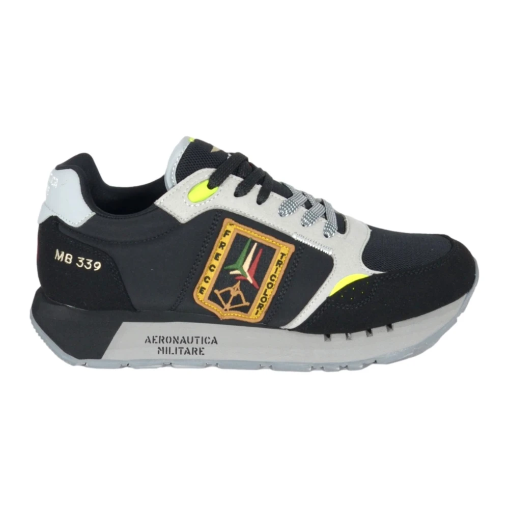 Aeronautica Militare Running Frecce Tricolori Sc0292 Heren Schoenen Zwart