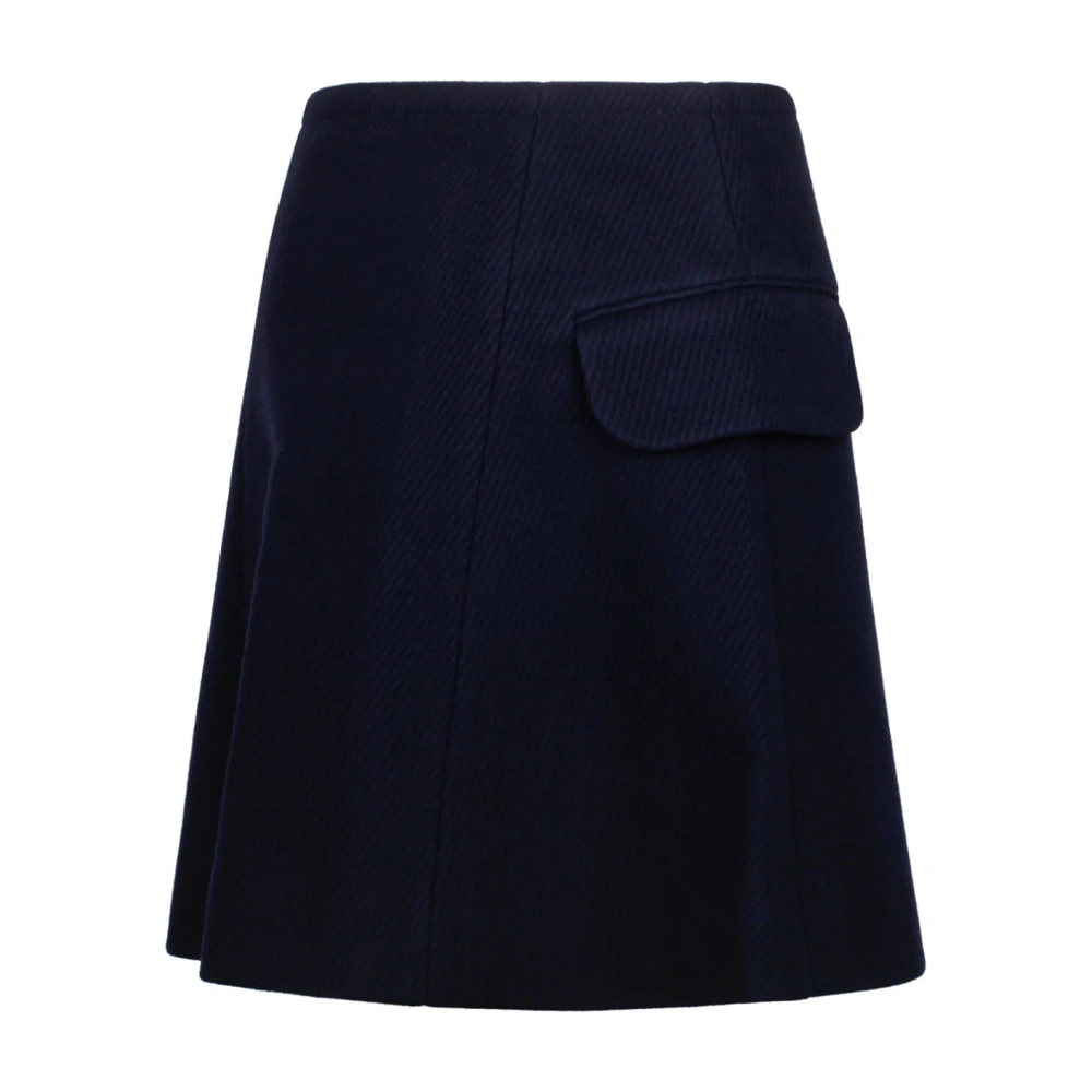Maison Kitsuné Short Skirts Blue Dames