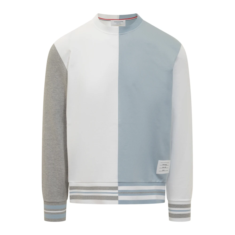 Thom Browne Funmix Crew Sweat Trui Multicolor Heren