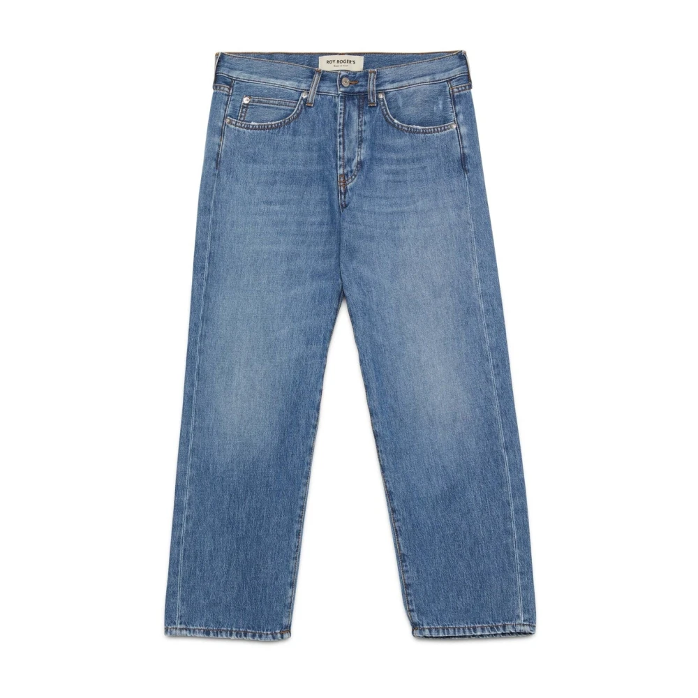 Roy Roger's Women's Blue Loose Fit Jeans, W24, Boyfriend Jeans