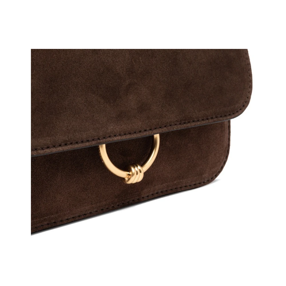 Gianni Chiarini Luxe Chocolade Schoudertas Brown Dames