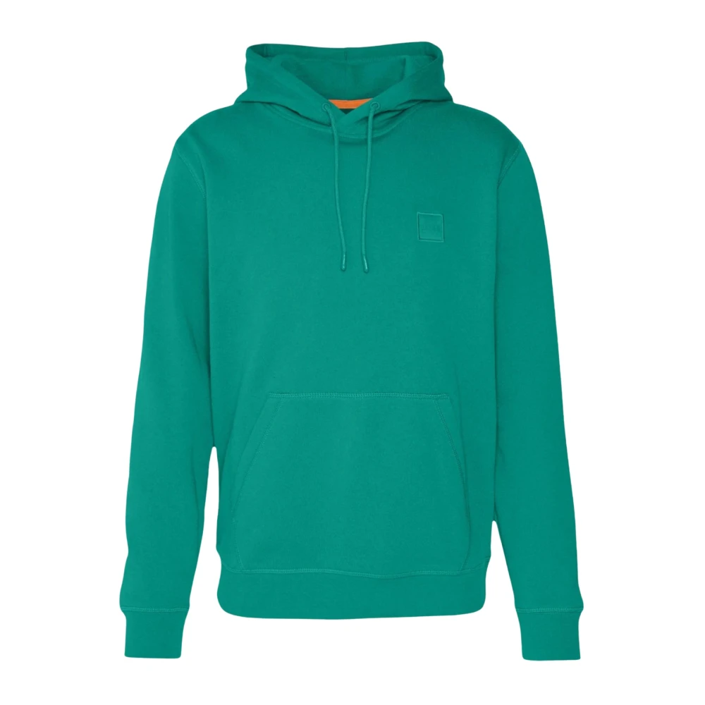 Hugo Boss Hoodie Green Heren