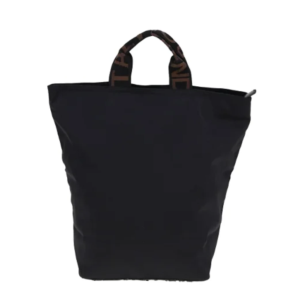 Fendi Vintage Pre-owned Canvas totes Black Dames