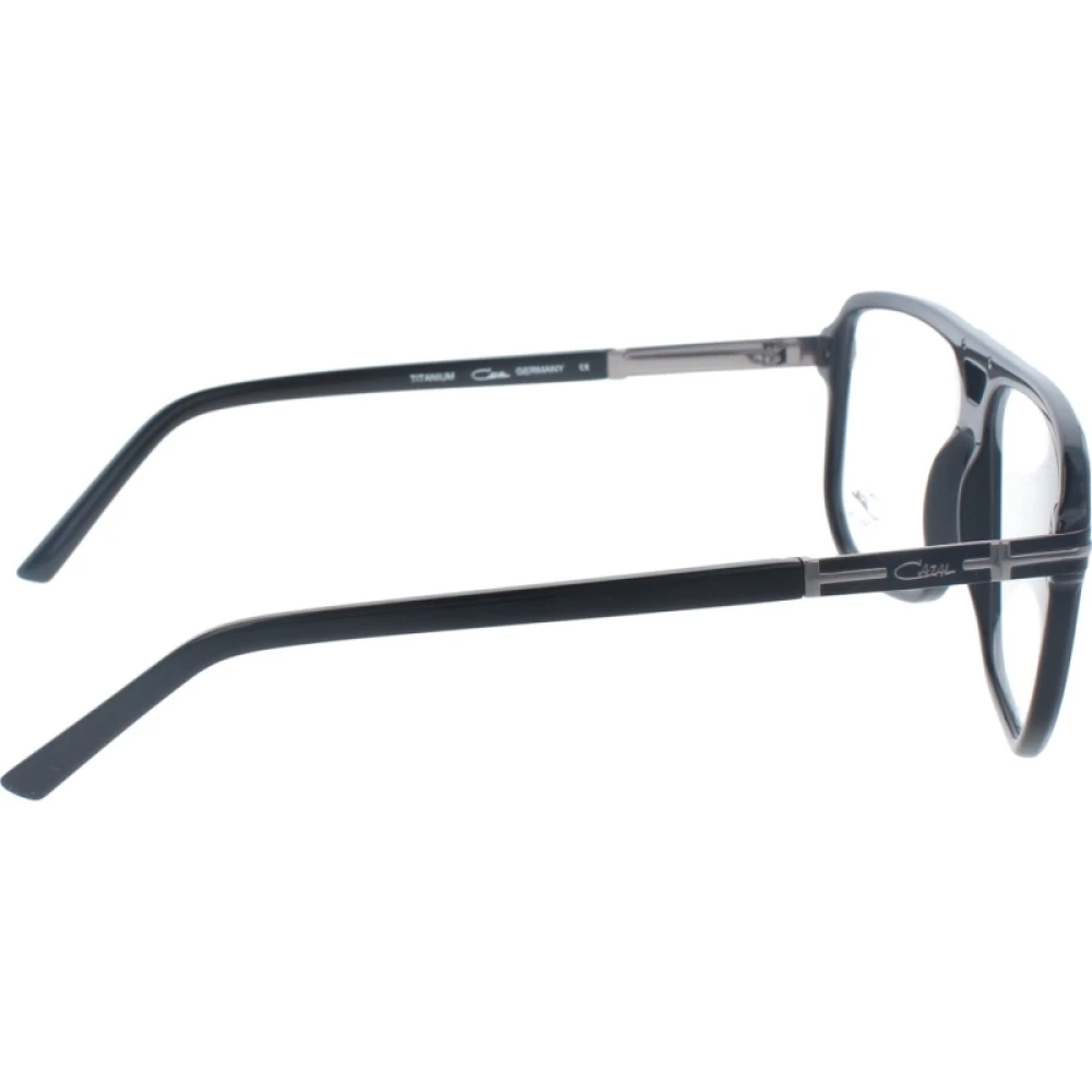 Cazal Stijlvolle Zonnebril Zwart Gouden Frame Black Heren