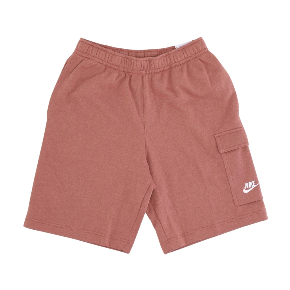 Nike Basketball Cargo Shorts Mineral Clay White Pink Heren