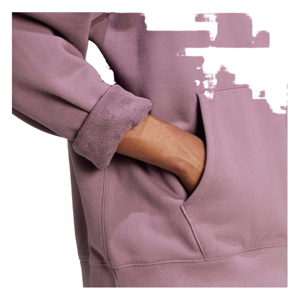 Adidas Premium Essentials Hoodie Purple Heren