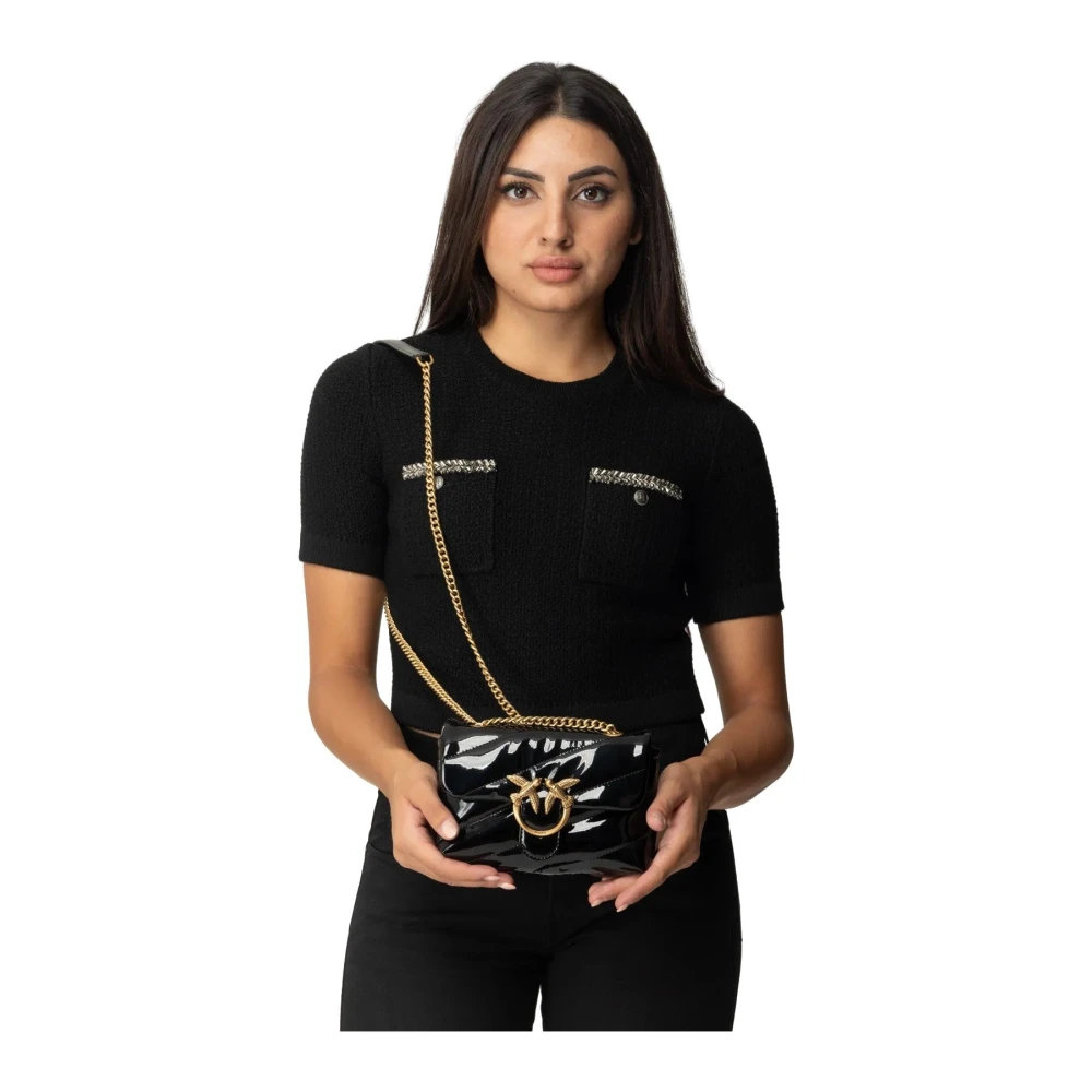pinko Handtassen in gemengd materiaal Black Dames
