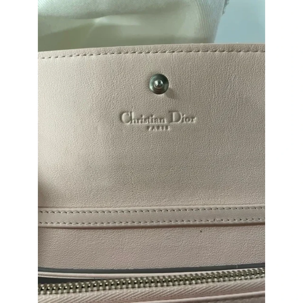 Dior Vintage Pre-owned Leather clutches Pink Dames