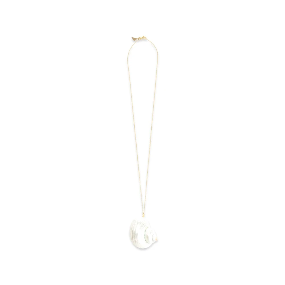 Forte Forte Women's Yellow Necklaces, One Size, Bijoux Golden Necklace