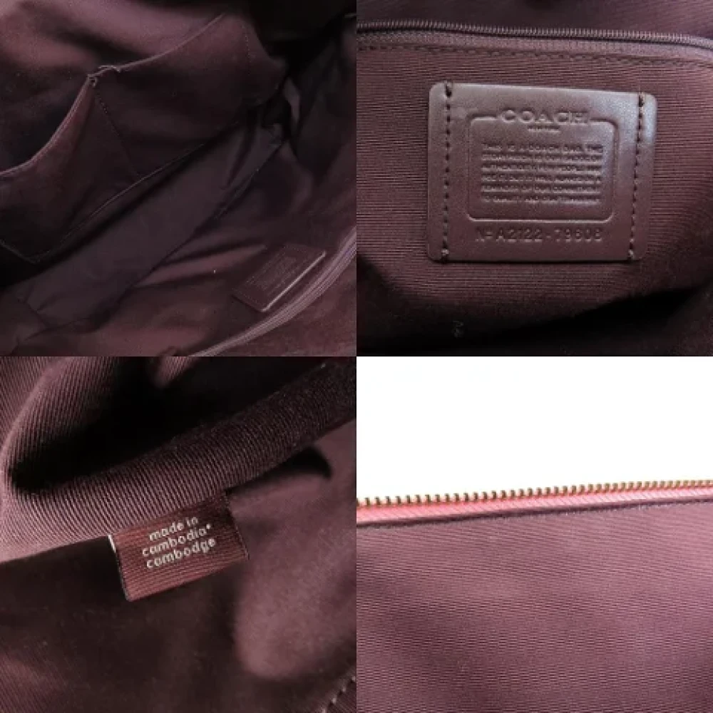 Coach Pre-owned Leather totes Pink Dames