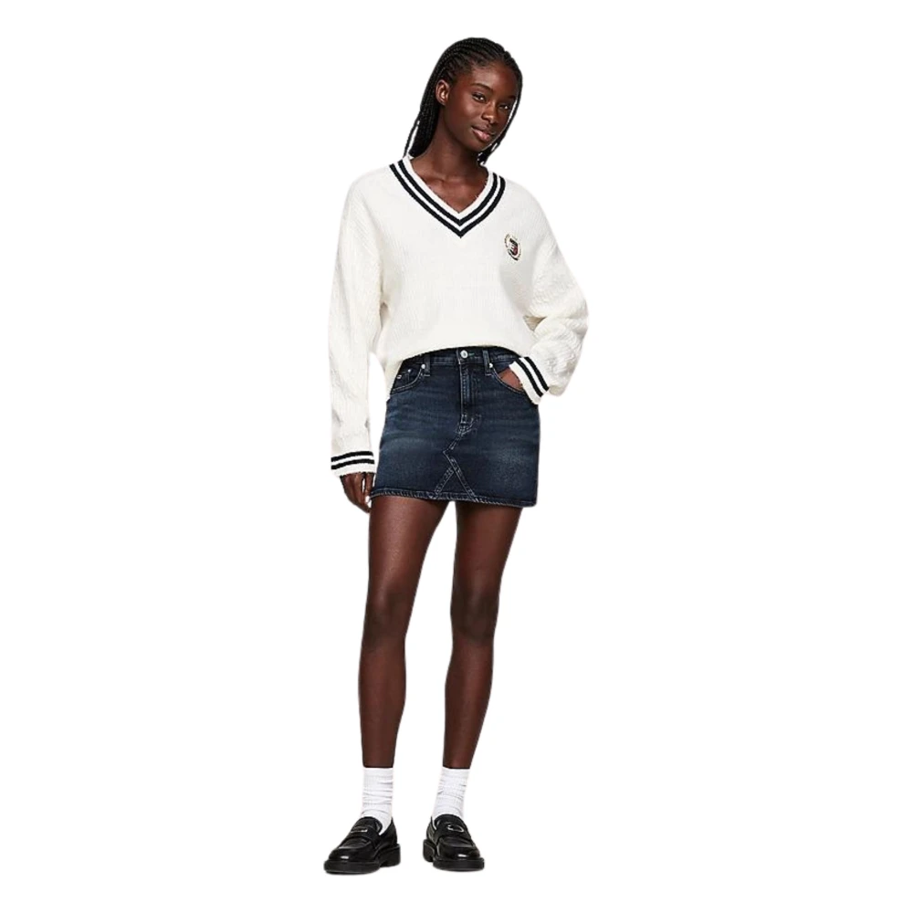 Tommy Hilfiger Denim Rokken voor Vrouwen Blue Dames