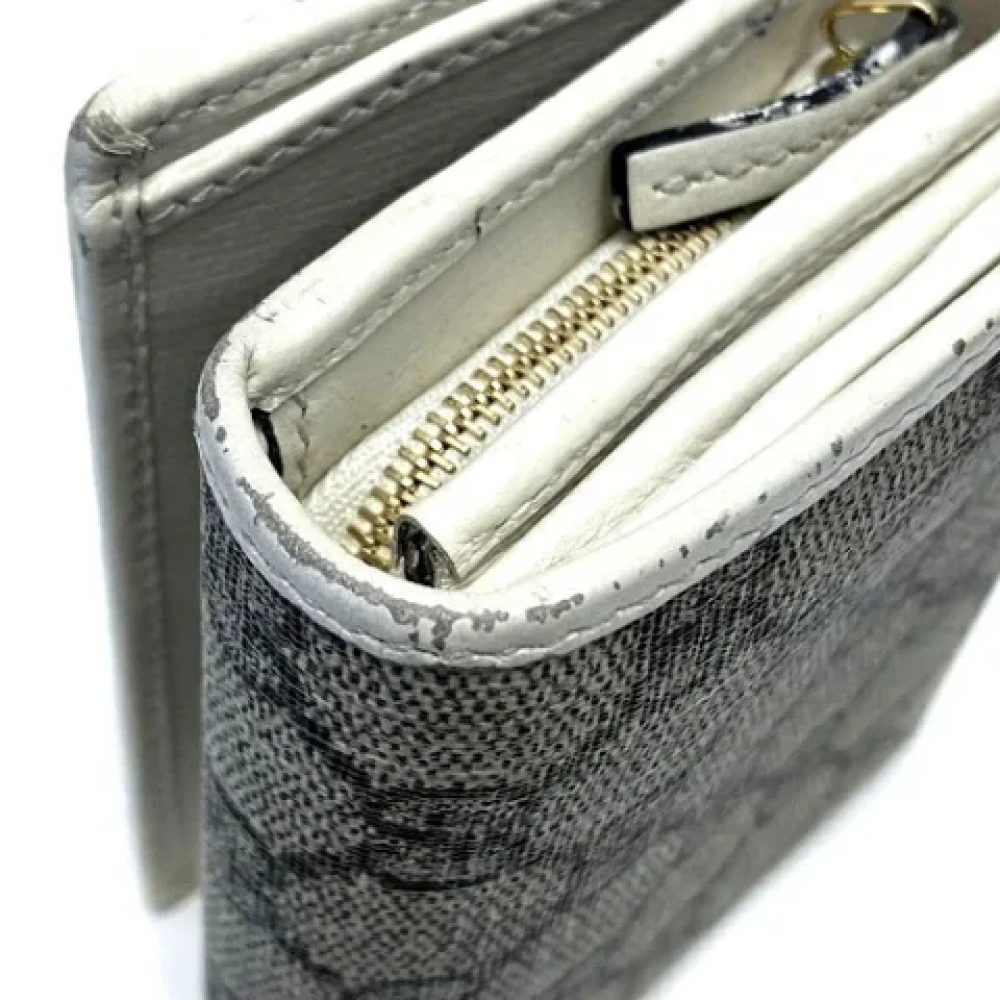 Gucci Vintage Pre-owned Leather wallets White Dames