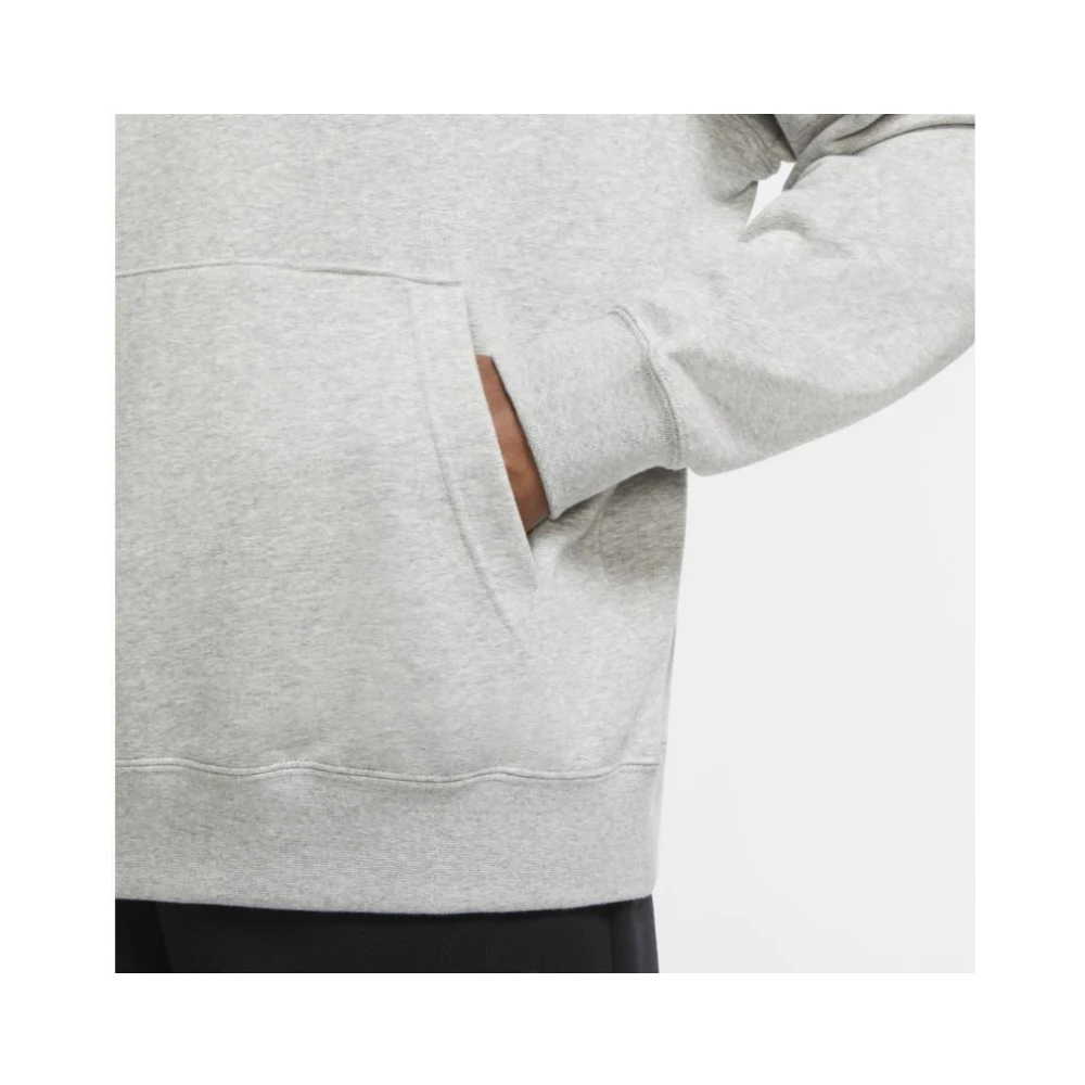 Nike Club Fleece Hoodie Gray Heren