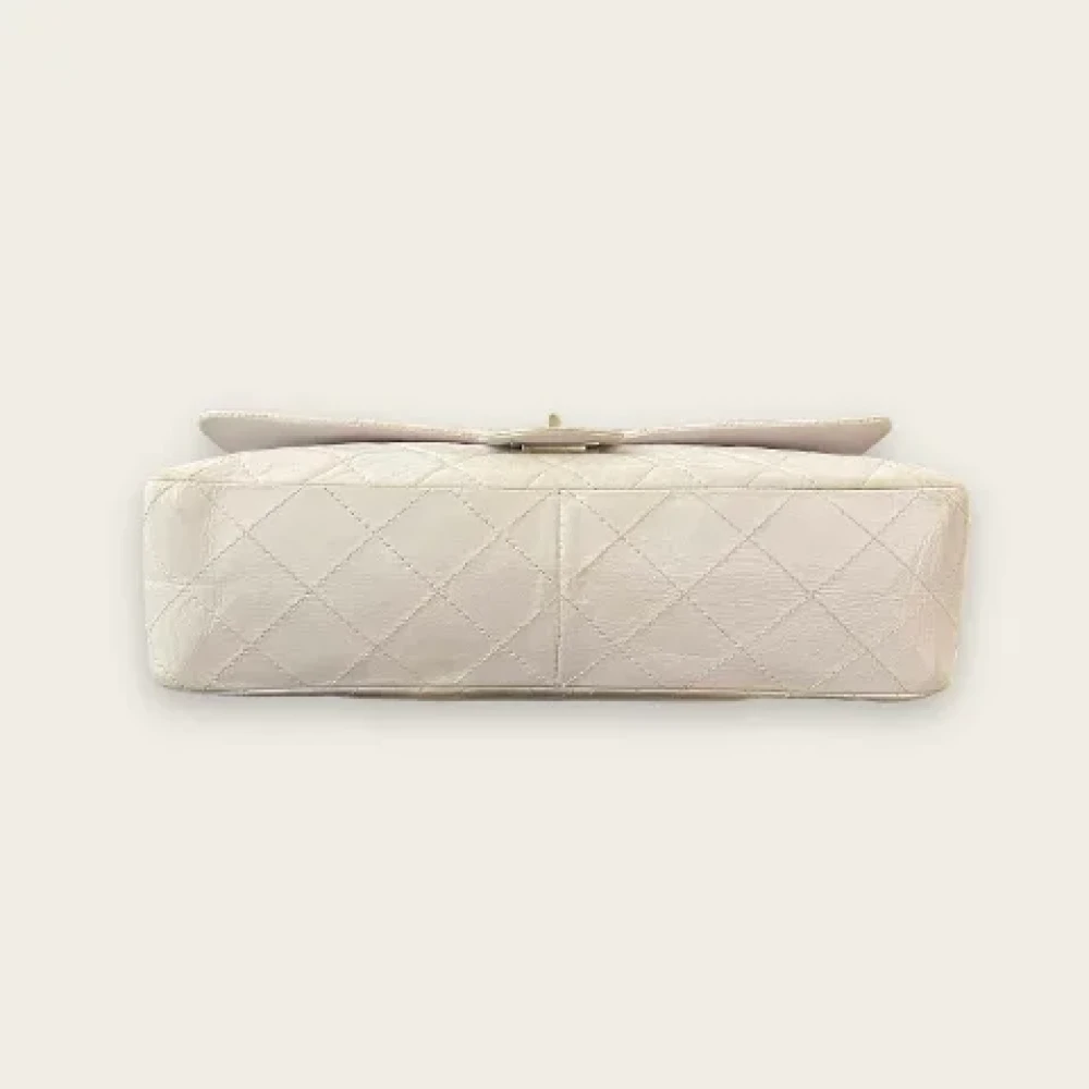 Chanel Vintage Pre-owned Leather chanel-bags Beige Dames